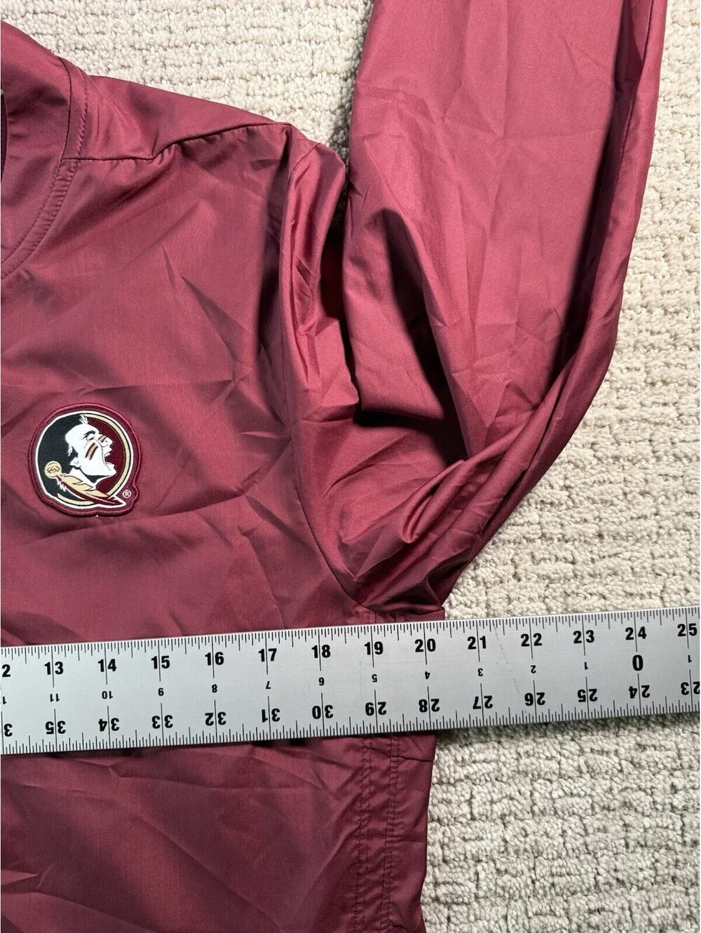Nike Florida State Seminoles 1/2 Zip Pullover Women Size Small NCAA FSU